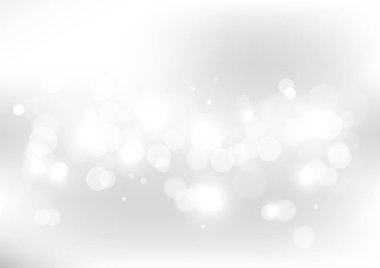 Yumuşak ışık arkaplanlı soyut bokeh ışıkları.