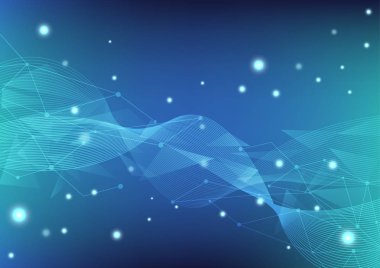 vektör arkaplan soyut teknoloji iletişim kavramı.