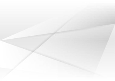 Soyut beyaz ve gri degrade arka plan.geometrik modern design.vector İllüstrasyon.