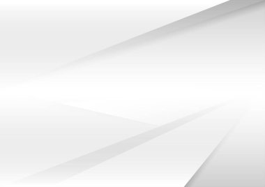 Soyut beyaz ve gri degrade arka plan.geometrik modern design.vector İllüstrasyon.