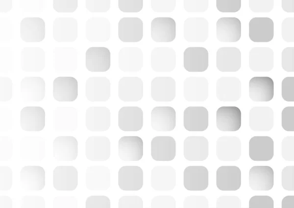 Αφηρημένο Τετράγωνο Λευκό Και Γκρι Χρώμα Φόντου — Διανυσματικό Αρχείο