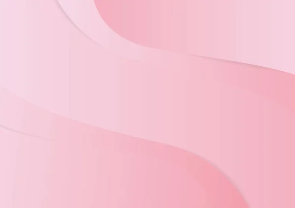 Abstrakte Rosa Farbverlauf Kurve Hintergrund Vektorillustration — Stockvektor