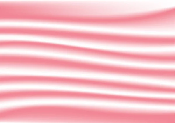 Gladde Elegante Roze Zijde Satijnen Doek Textuur Achtergrond Luxe Achtergrond — Stockvector