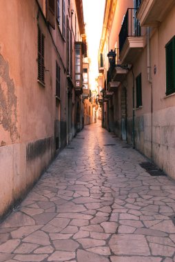 Dar Sokak Eski Şehir, Palma, Mayorka, Balear Adaları, İspanya, Avrupa