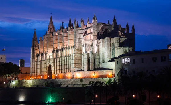 mavi saatte palma katedrali