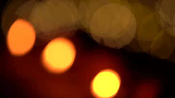 Fokus Rampning Videofilmer Diya Eller Terrakotta Lampor Diwali Firande Natt — Stockvideo
