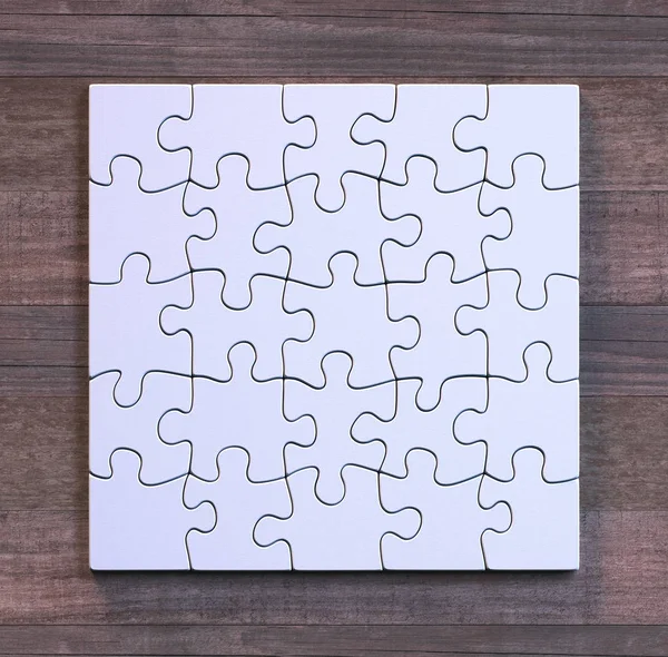Üres Puzzle Háttér Tér Formátumban Modern Művészet Segítségével Egyszerű Objektumok — Stock Fotó