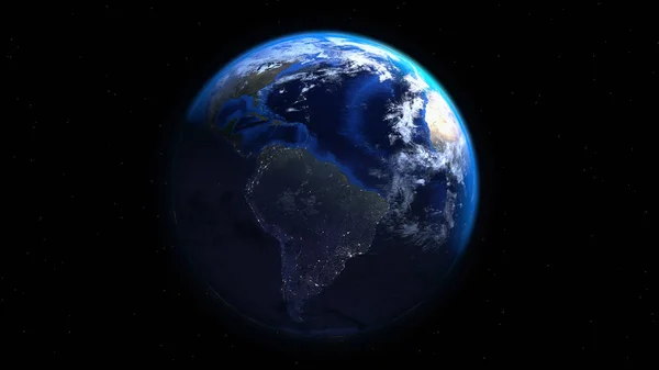 Real Earth Render — Stockfoto