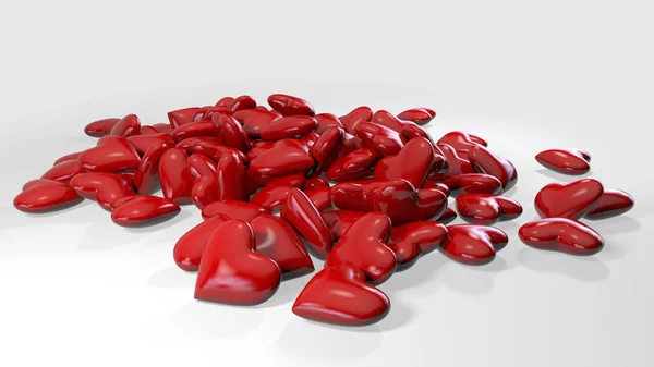 Kalp 3d Hazırlama Arkaplanı