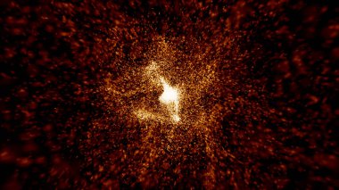 Soyut Közet Havai fişek Arkaplanı