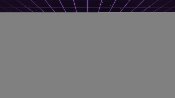 80s Fütüristik Retro Synthwave