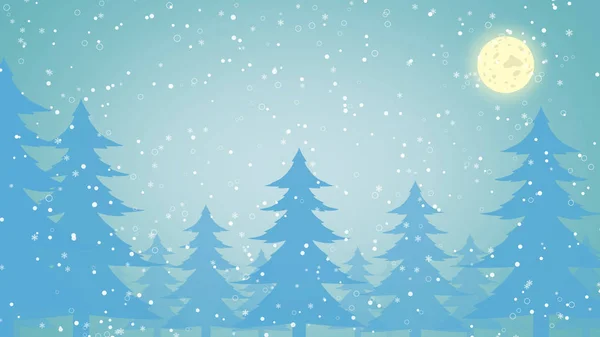 Noel kar ağaç arka plan