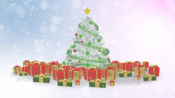 Noel hediye kutusu arka plan