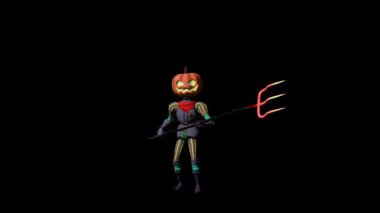 Alpha Channel ve Loop ile Balkabağı Şövalyesi