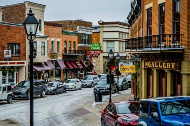 Galena Illinois Şehir Merkezi , Noel zamanı 1.1.2019
