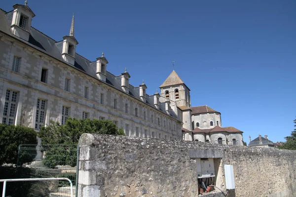 Fransa'da Viyana bölgesinde Saint-Savin sur Gartempe Manastırı Kilisesi — Stok fotoğraf