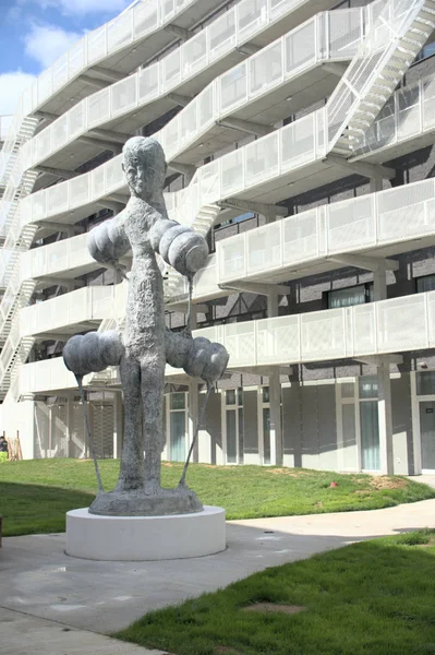Brüksel Belçika 12 Eylül 2019 Brüksel Özgür Üniversitesi'nde yeni binalar