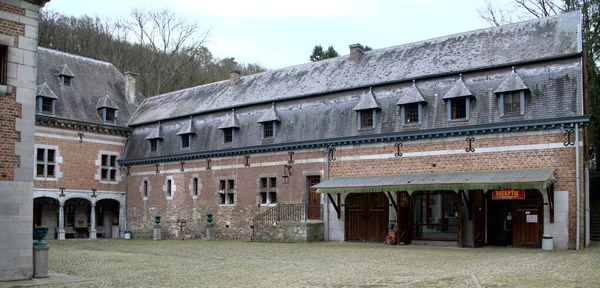 Huy Belgium February 2020 Tibetan Buddhist institute Kagyu Yeunten Gyamtso Ling — Stock Photo, Image