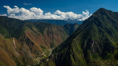 Machu Picchu Tepeleri, antik And Inca kasabası