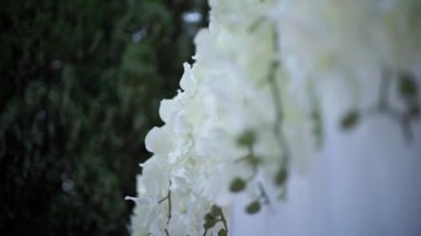 törende ve ziyafette düğün süslemeleri