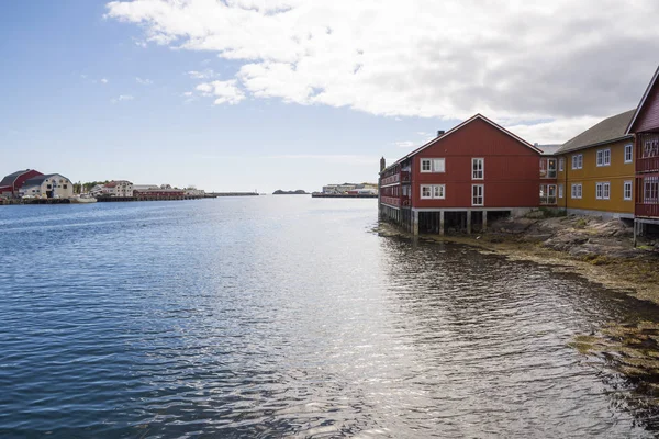 Vista Panorámica Costa Las Islas Svolvaer Lofoten Noruega — Foto de Stock