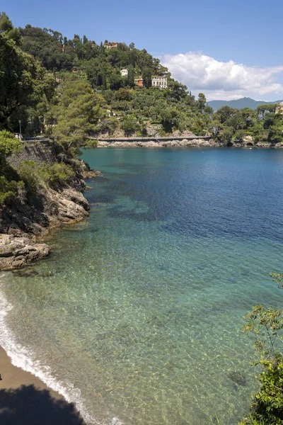 Paysages Sur Mer Long Côte Portofino Gênes Italie — Photo