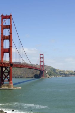 Golden Gate Köprüsü California Amerika'da San Francisco şehir