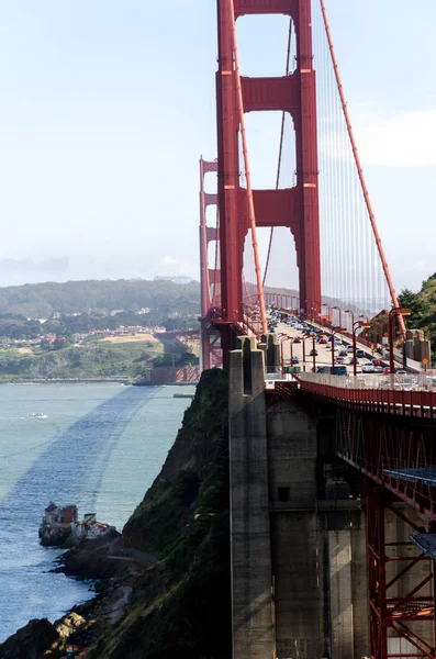 Golden Gate Bridge Nella Città San Francisco California America — Foto Stock