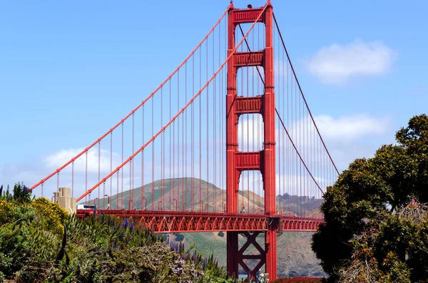 Golden Gate Brug Stad Van San Francisco Californië Amerika — Stockfoto