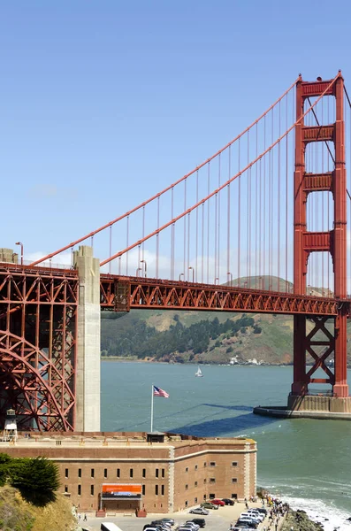 Puente Golden Gate Ciudad San Francisco California América — Foto de Stock