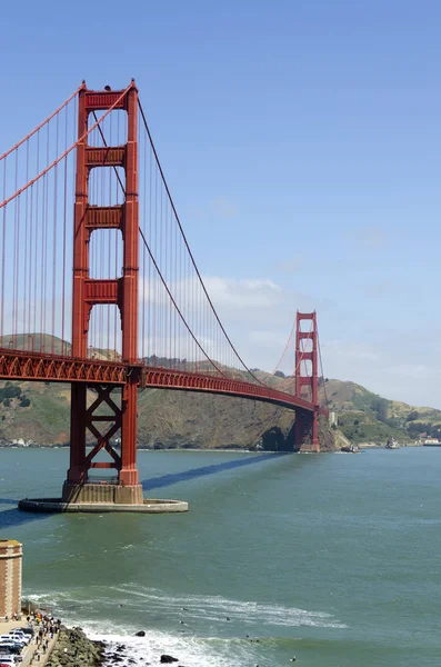 Golden Gate Bridge Miasto San Francisco Kalifornii Ameryce — Zdjęcie stockowe