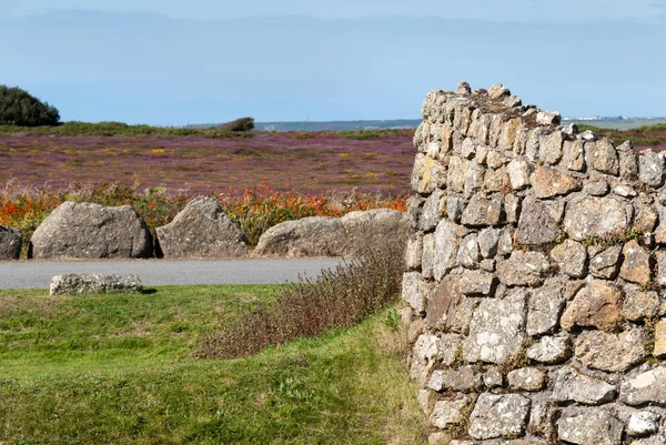 Utsikt Över Landskap Lands End Cornwall Sommar — Stockfoto