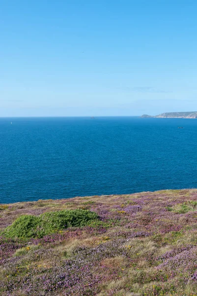 View Landscape Lands End Cornwall Summer — Stock Photo, Image
