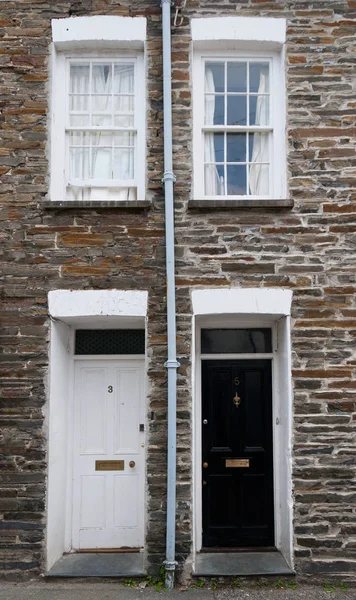 Casas Aldeia Padstow Cornwall — Fotografia de Stock