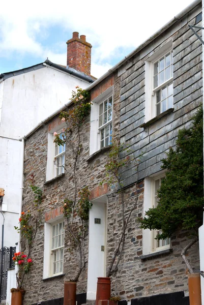 Casas Pueblo Padstow Cornwall — Foto de Stock