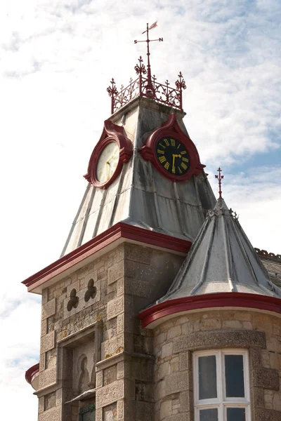 Cornwall Penzance Köyünde Evlerde — Stok fotoğraf