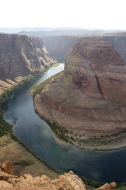 Amerika Birleşik Devletleri at nalı Kanyon'a manzara