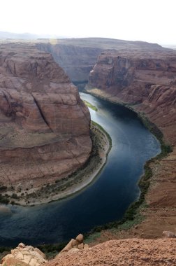 Amerika Birleşik Devletleri at nalı Kanyon'a manzara
