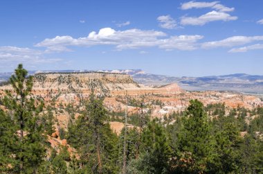 Amerika Birleşik Devletleri bryce Kanyon'a manzara