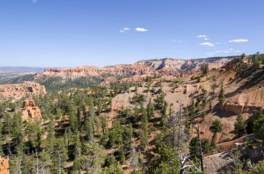 Amerika Birleşik Devletleri bryce Kanyon'a manzara