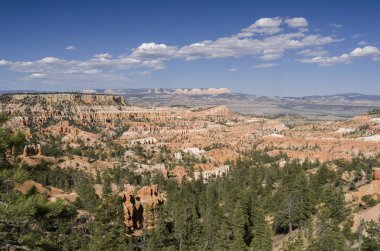 Amerika Birleşik Devletleri bryce Kanyon'a manzara