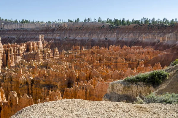 Paisagem Cânion Bryce Nos Estados Unidos América — Fotografia de Stock