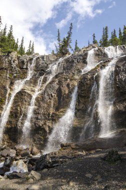 Alberta Kanada dolaştırmak Creek şelale 