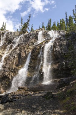 Alberta Kanada dolaştırmak Creek şelale 