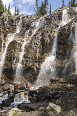 Alberta Kanada dolaştırmak Creek şelale 