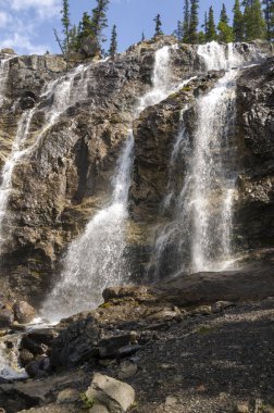 Alberta Kanada dolaştırmak Creek şelale 