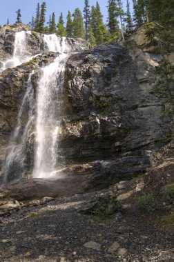 Alberta Kanada dolaştırmak Creek şelale 