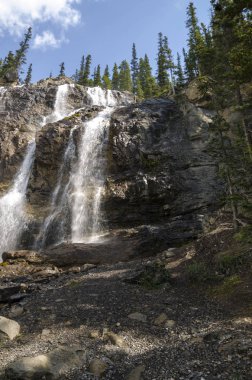 Alberta Kanada dolaştırmak Creek şelale 