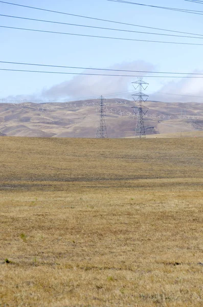 Hunderte Von Windrädern Windpark Livermore Golden Hill Kalifornien Den Vereinigten — Stockfoto