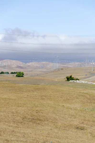Hunderte Von Windrädern Windpark Livermore Golden Hill Kalifornien Den Vereinigten — Stockfoto